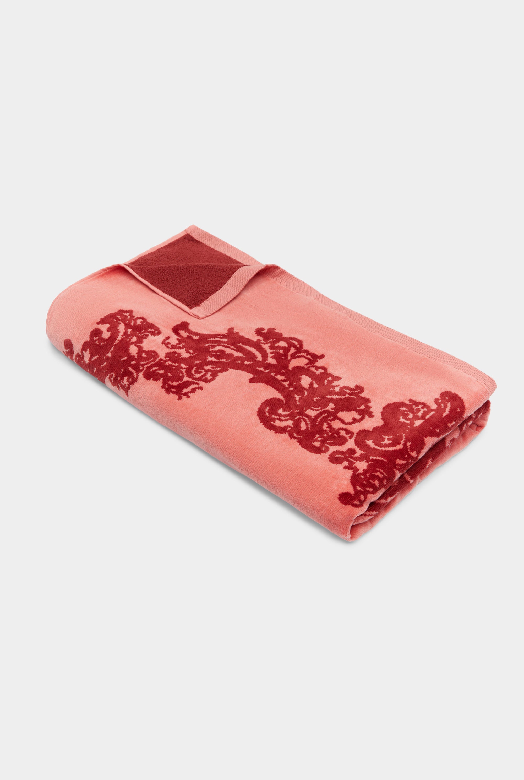 Sacred Heart Towel - Rose/Burgundy