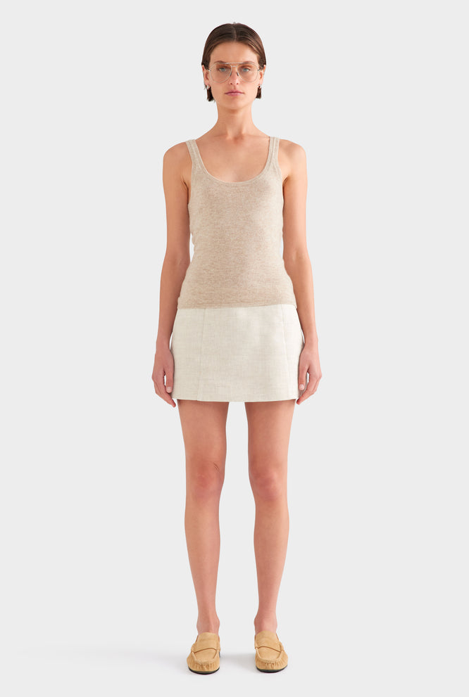 Cashmere Tank - Black