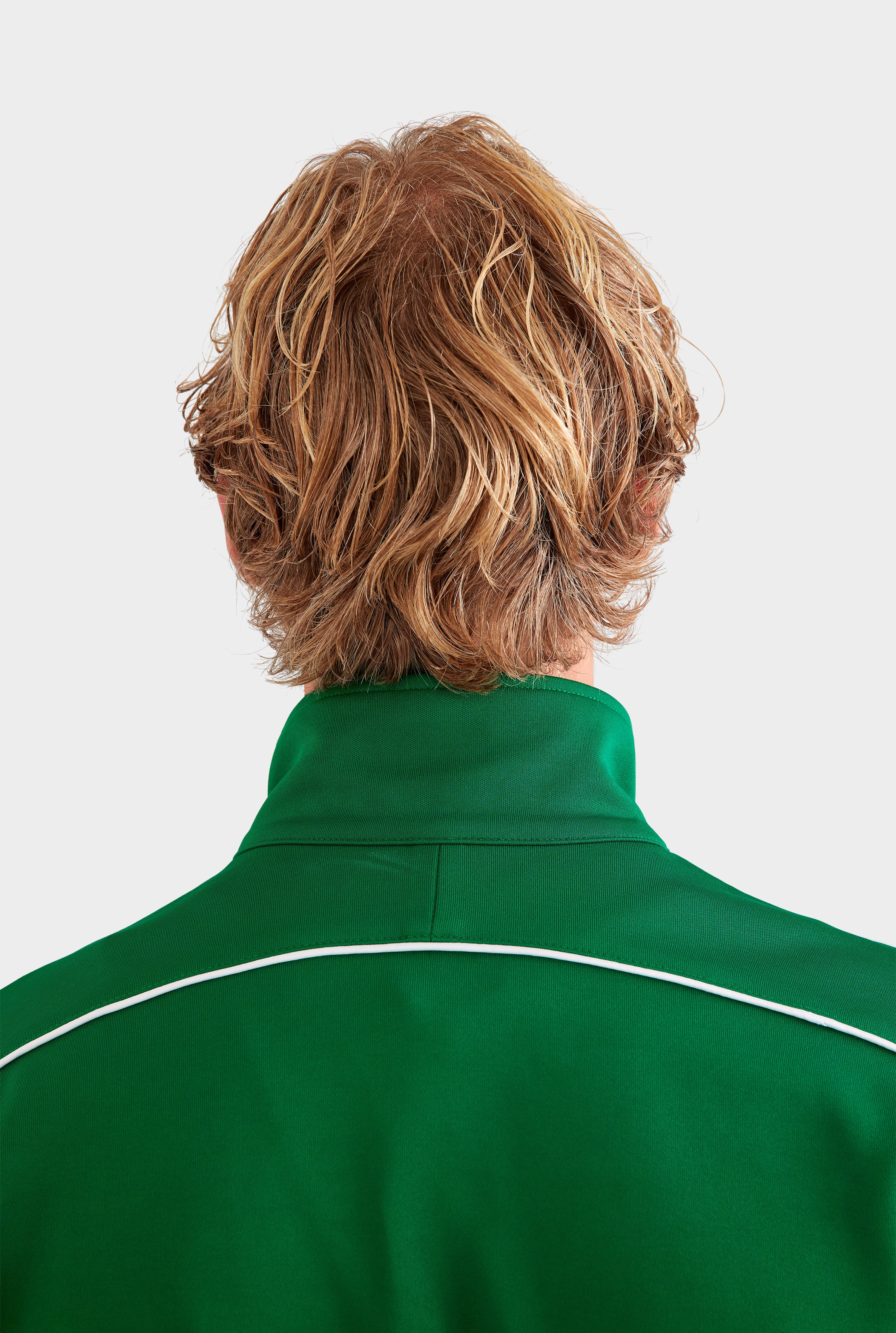 Jersey Zip Track Jacket - Bright Green