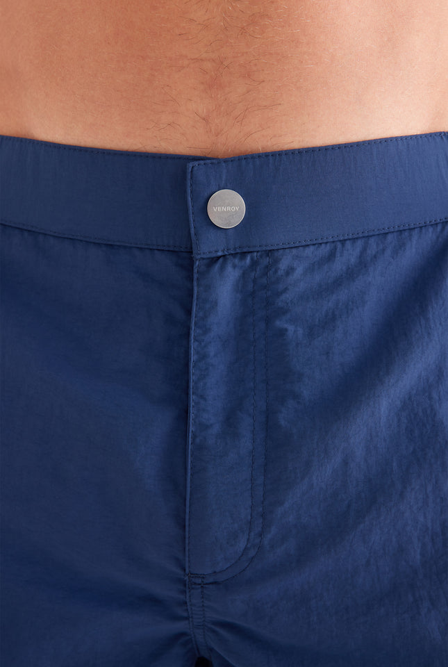 Solid Snaplock Swim Short - Navy