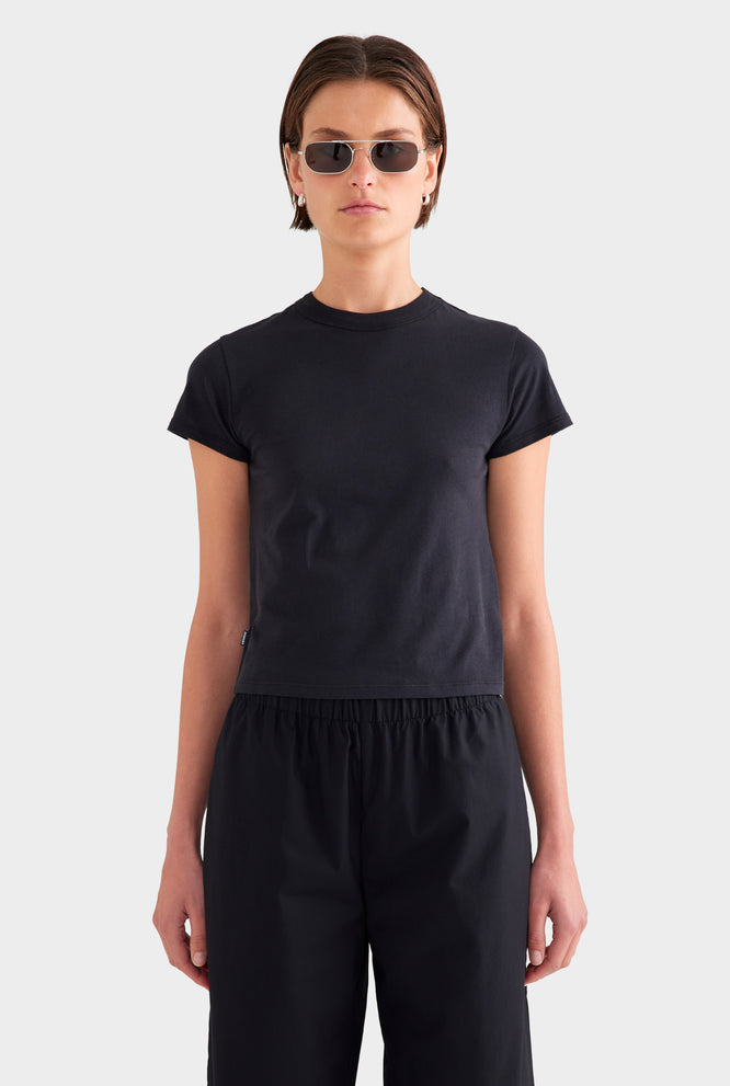 Lightweight Cotton Baby Tee - White