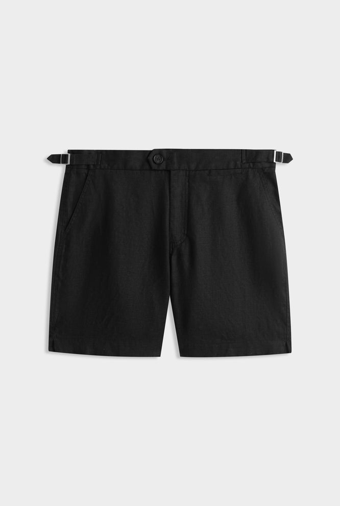 Side Tab Short -  Black