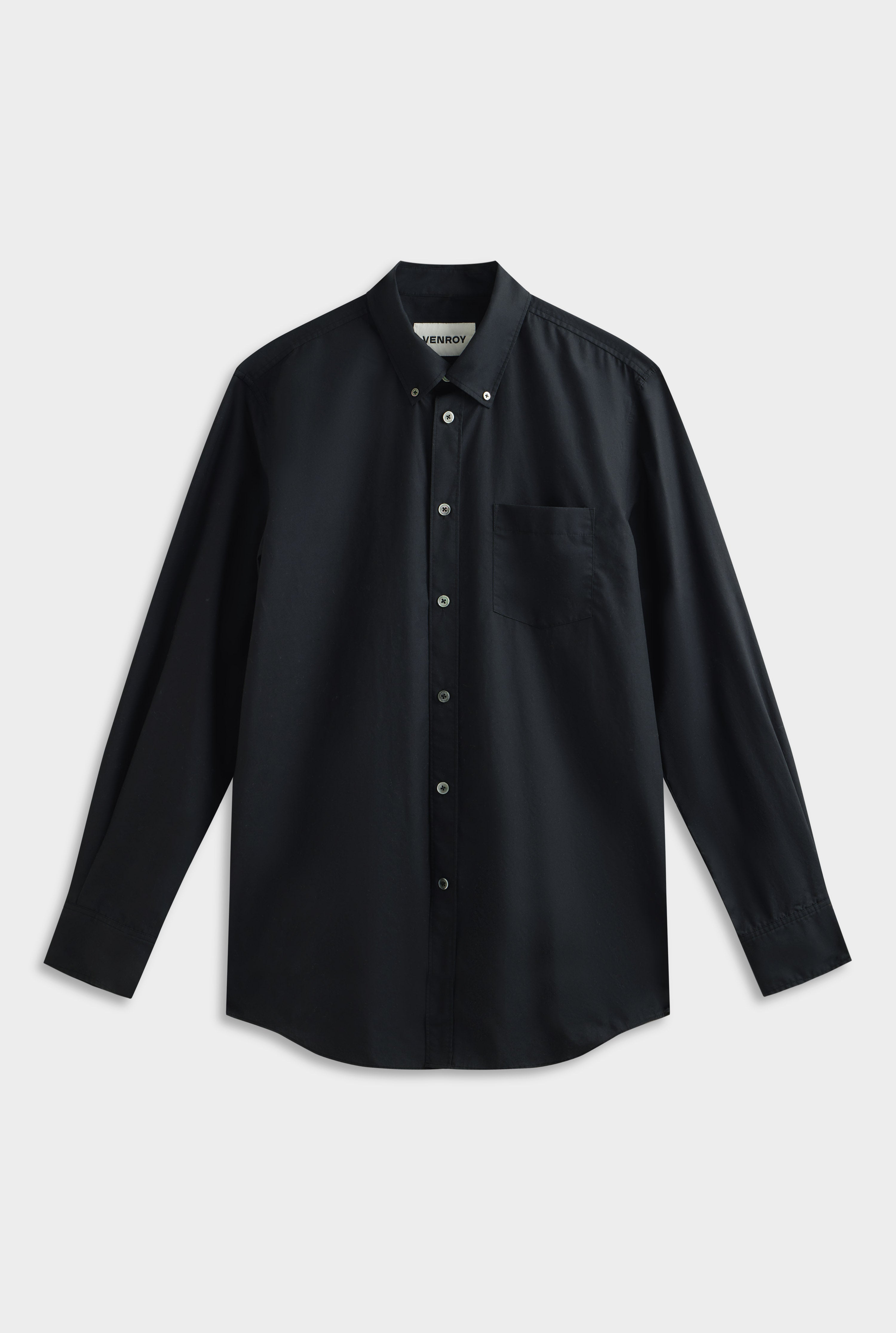 Classic Cotton Shirt - Black