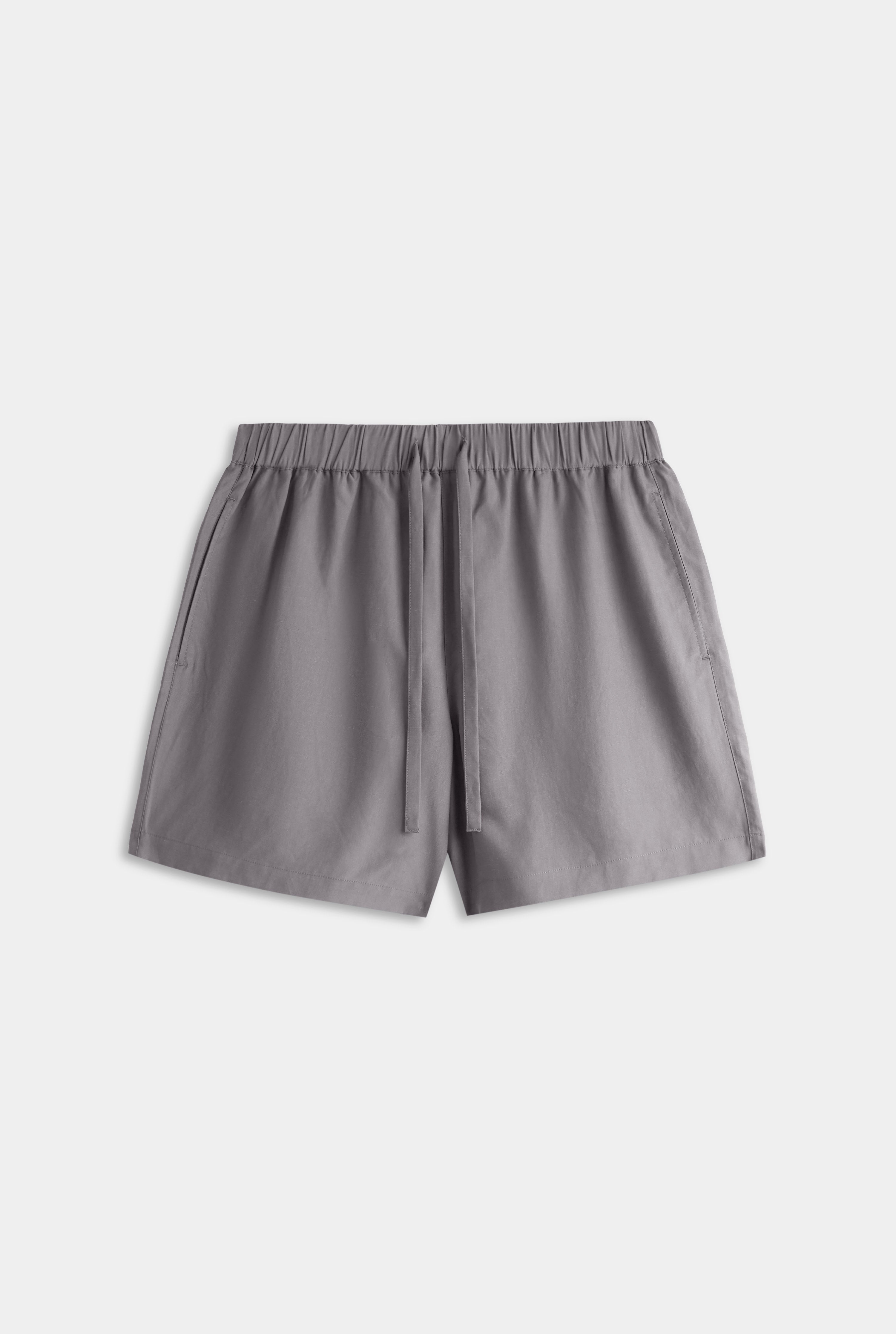 Relaxed Tencel Short - Charcoal
