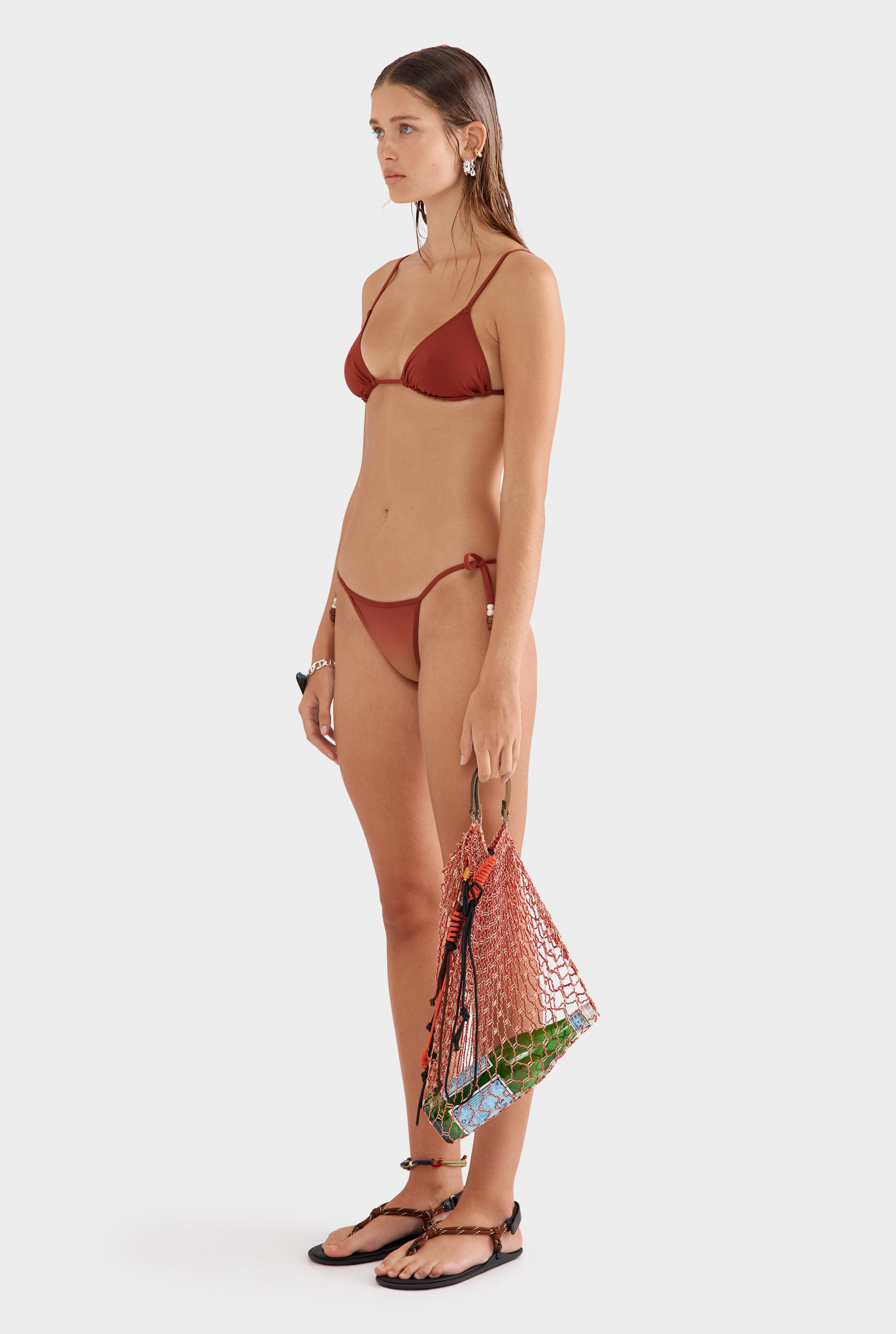 Triangle Bikini Top - Henna