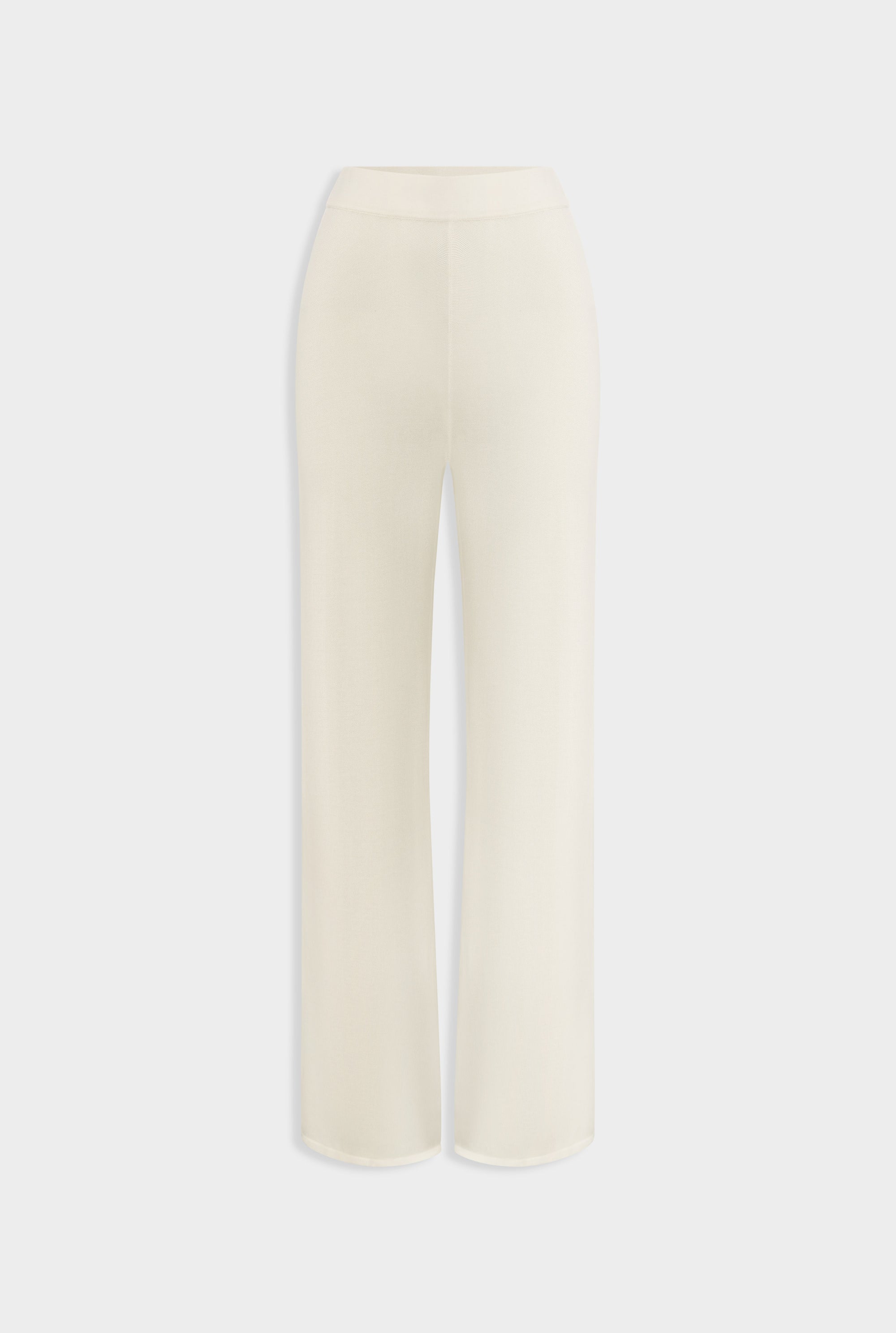 Tencel Knit Pant - Off White