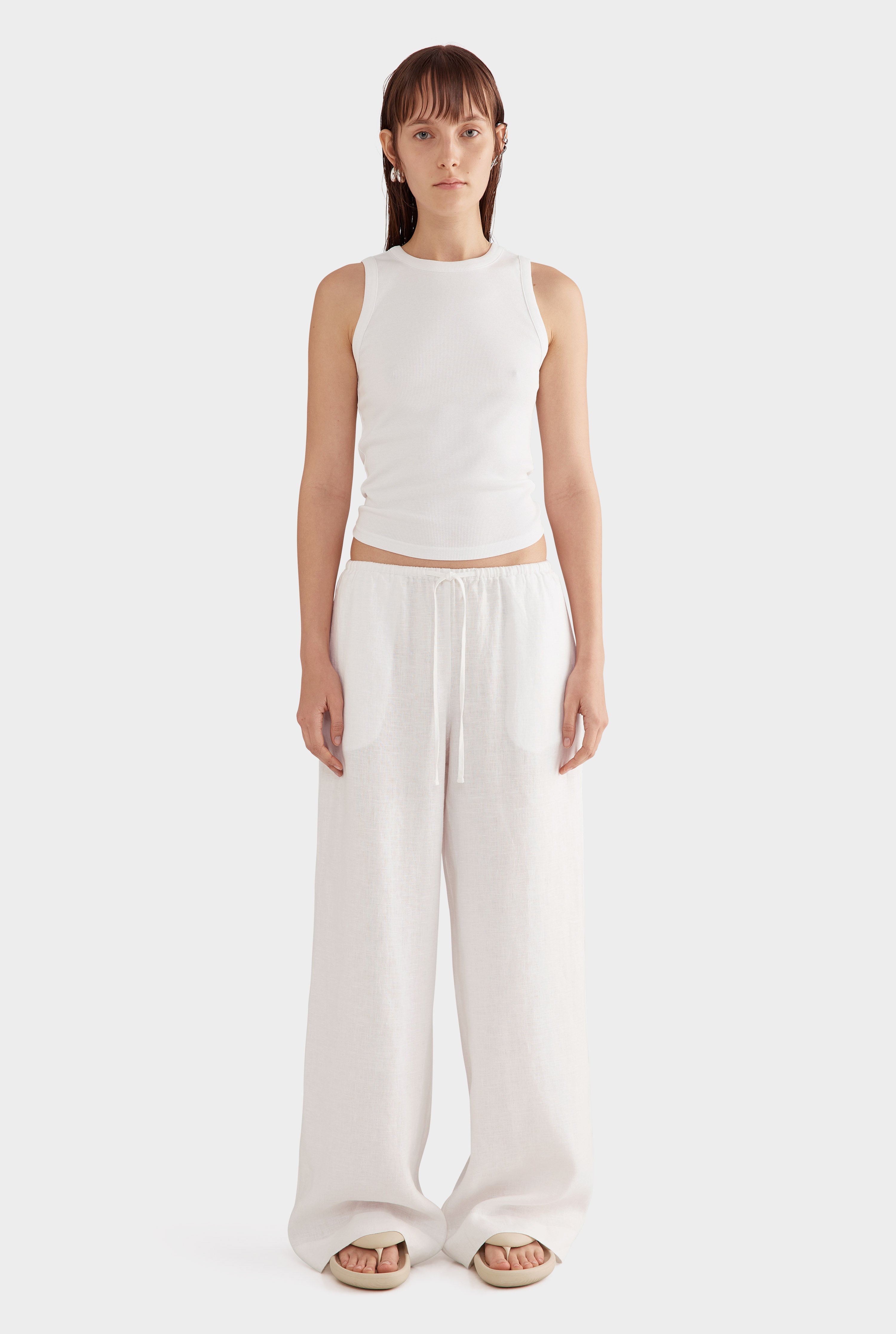 Wide Leg Pant 2.0 - White