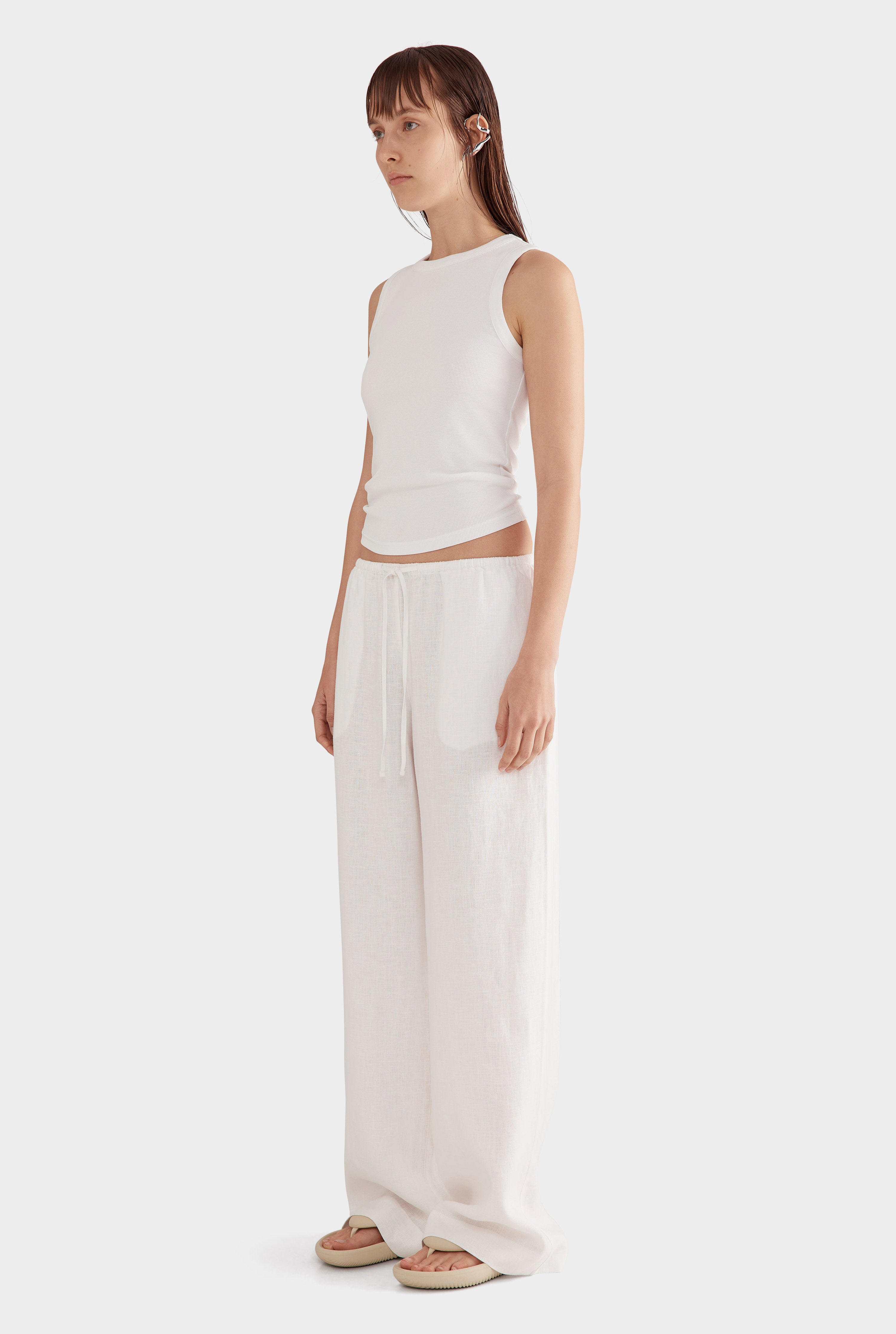 Wide Leg Pant 2.0 - White