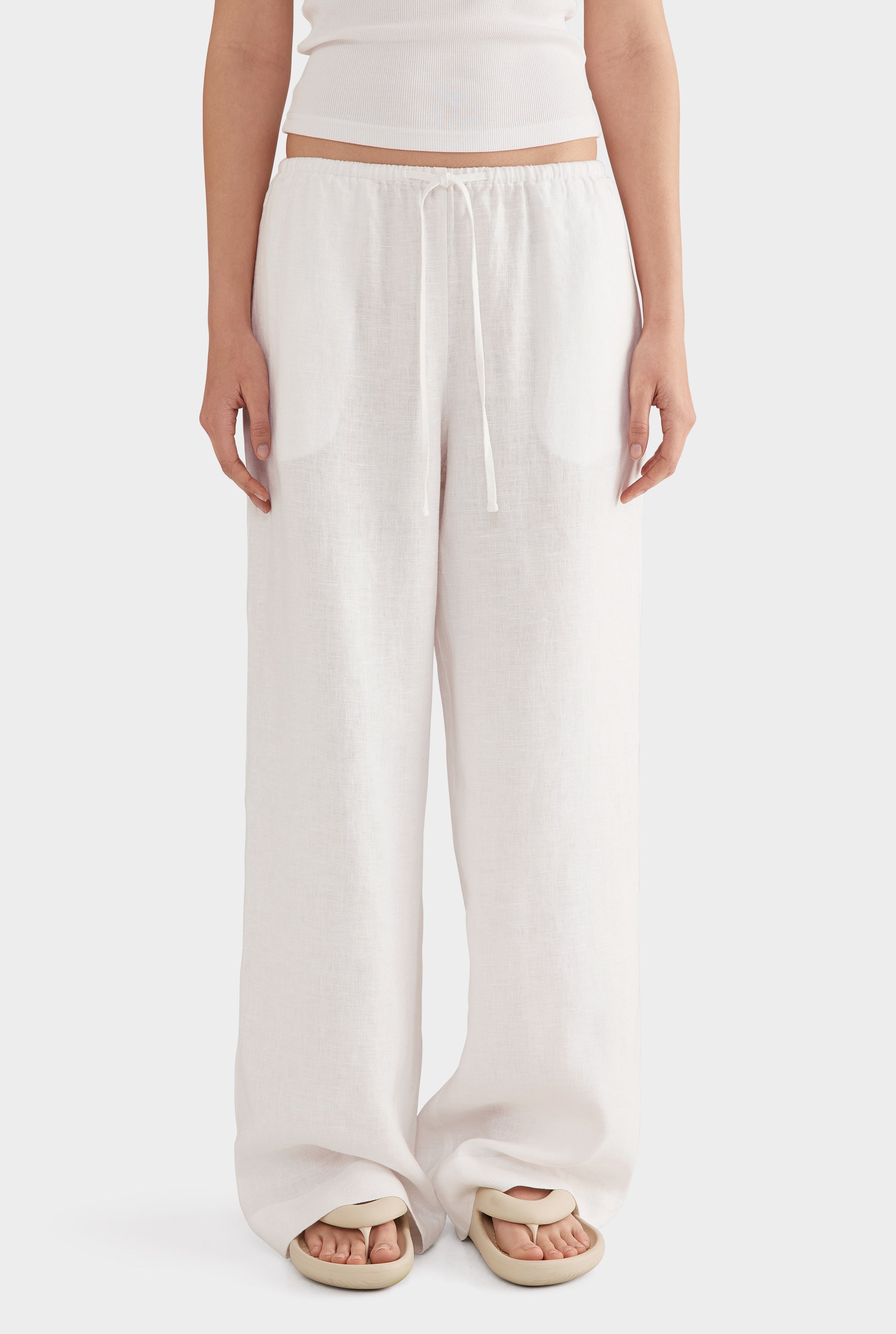 Wide Leg Pant 2.0 - White