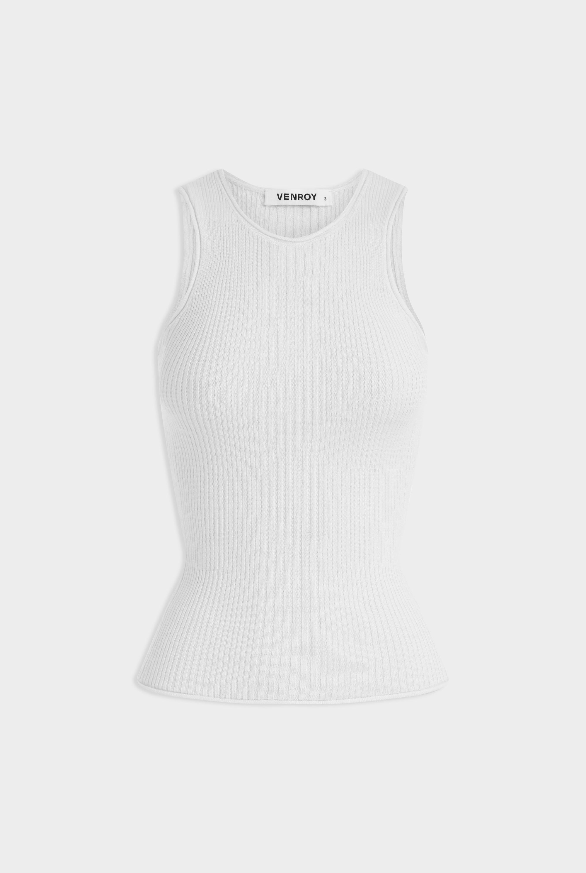 Fitted Rib Tank 2.0 - Off White