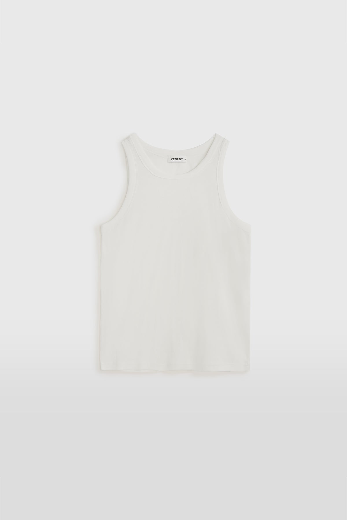 Jersey Rib Tank - Off White (mens)