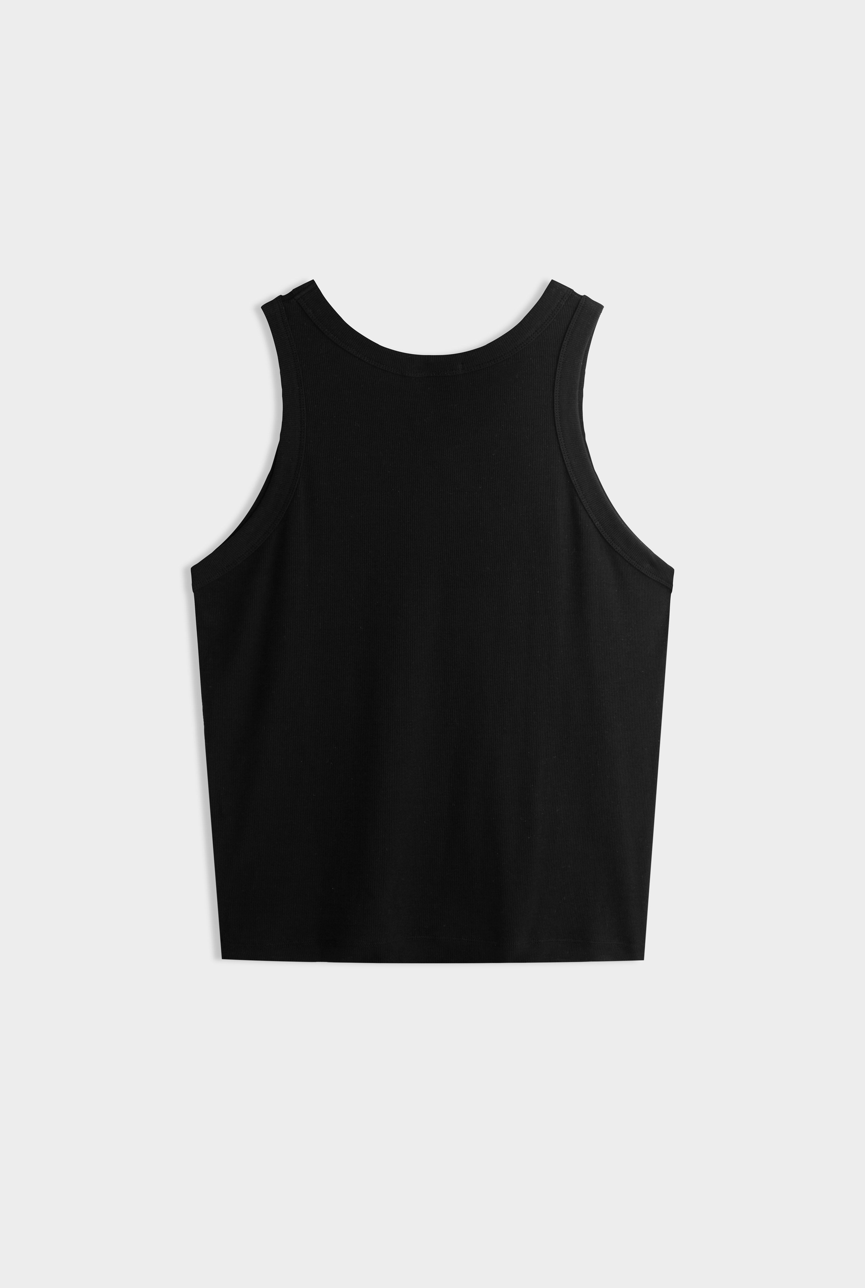 Jersey Rib Tank - Black (mens)