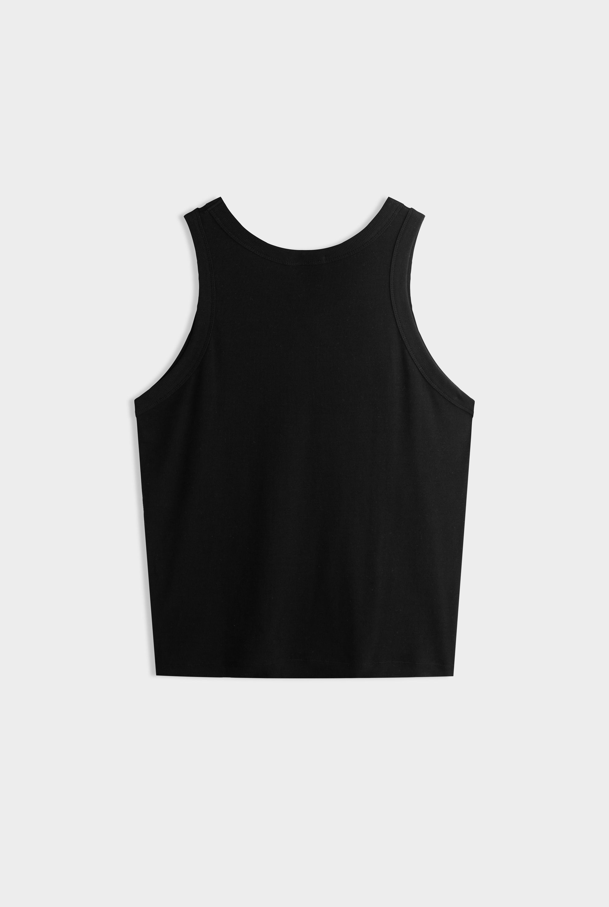 Jersey Rib Tank - Black (mens)