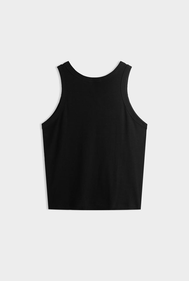 Jersey Rib Tank - Black (mens)