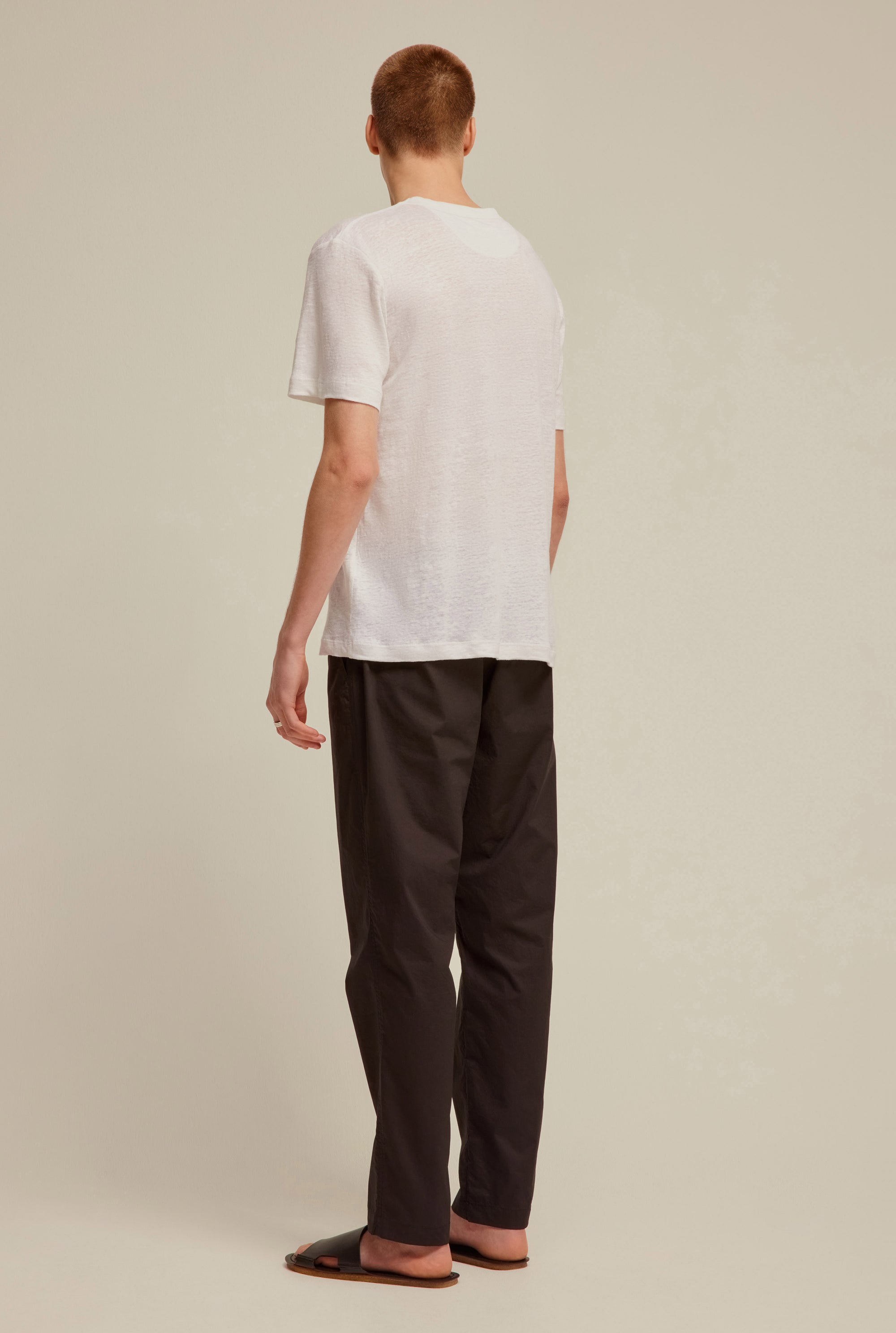 Linen T-Shirt - White