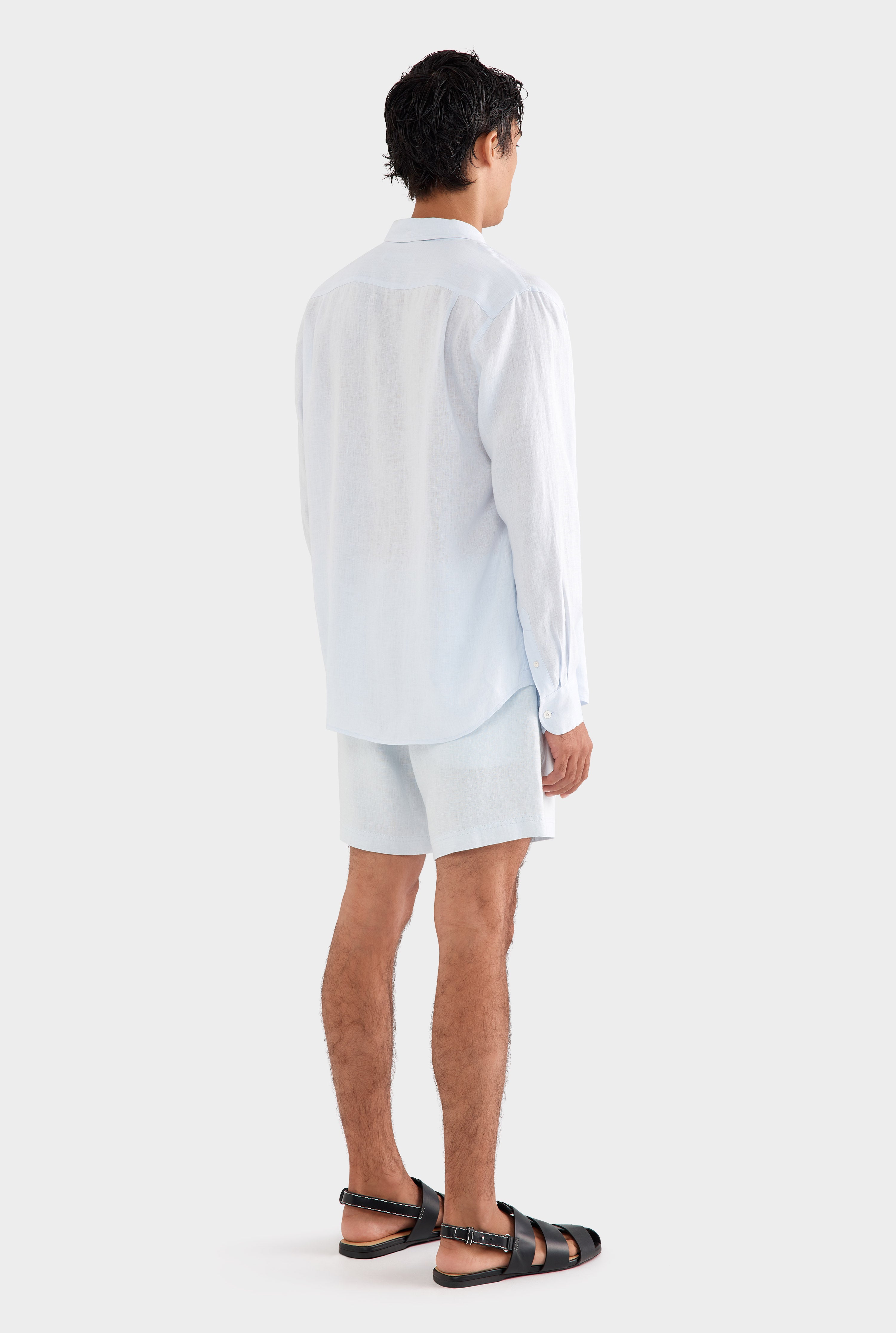 Linen Shirt - Light Blue