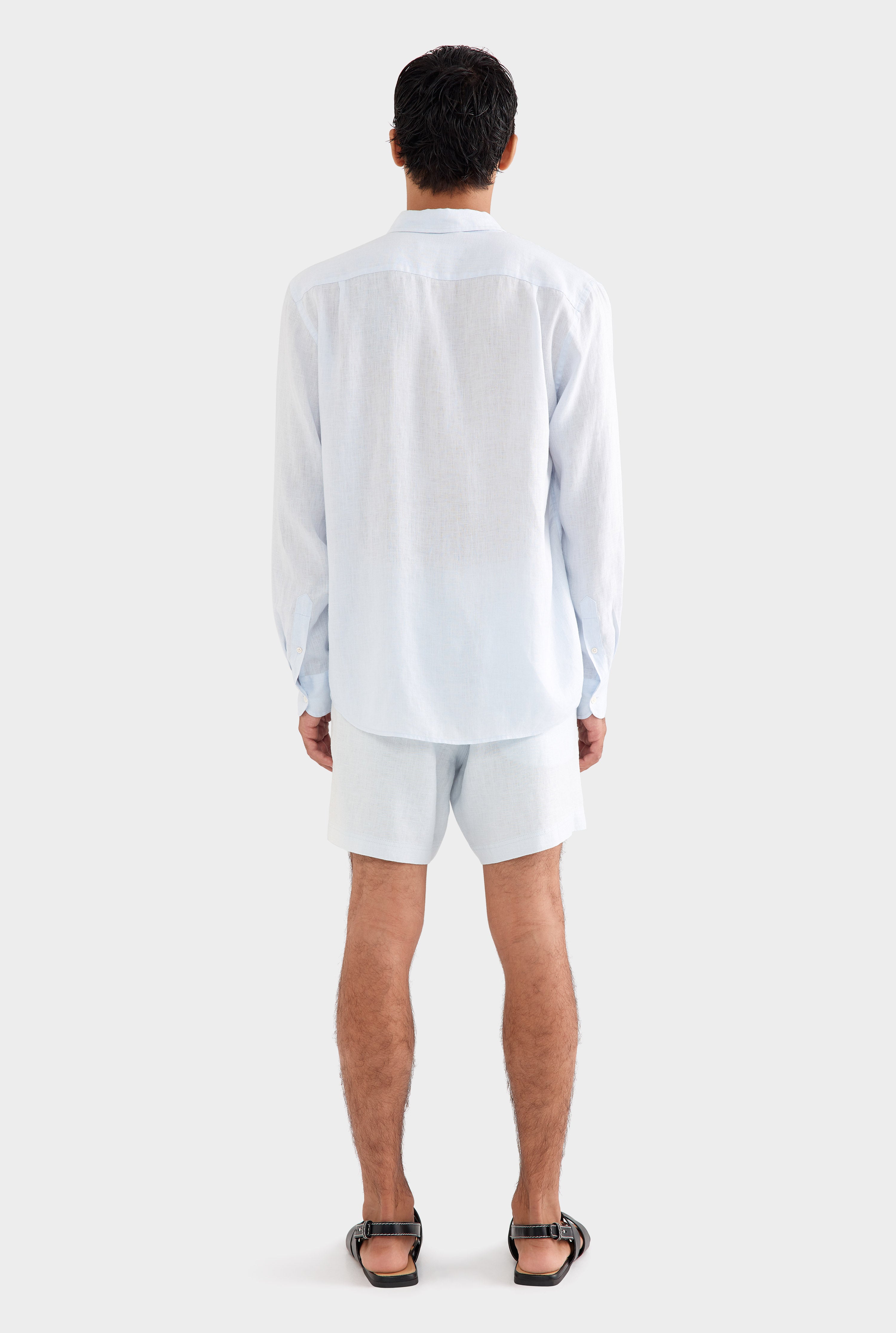 Linen Shirt - Light Blue