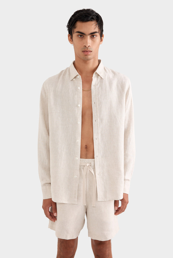 Linen Shirt - White