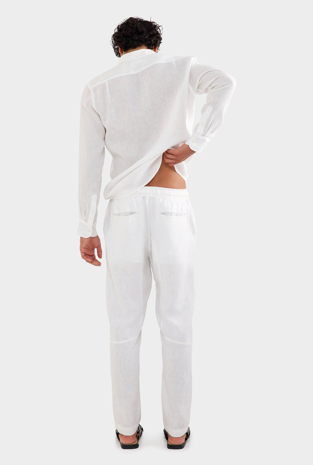 Lounge Pant - White (New SKU)