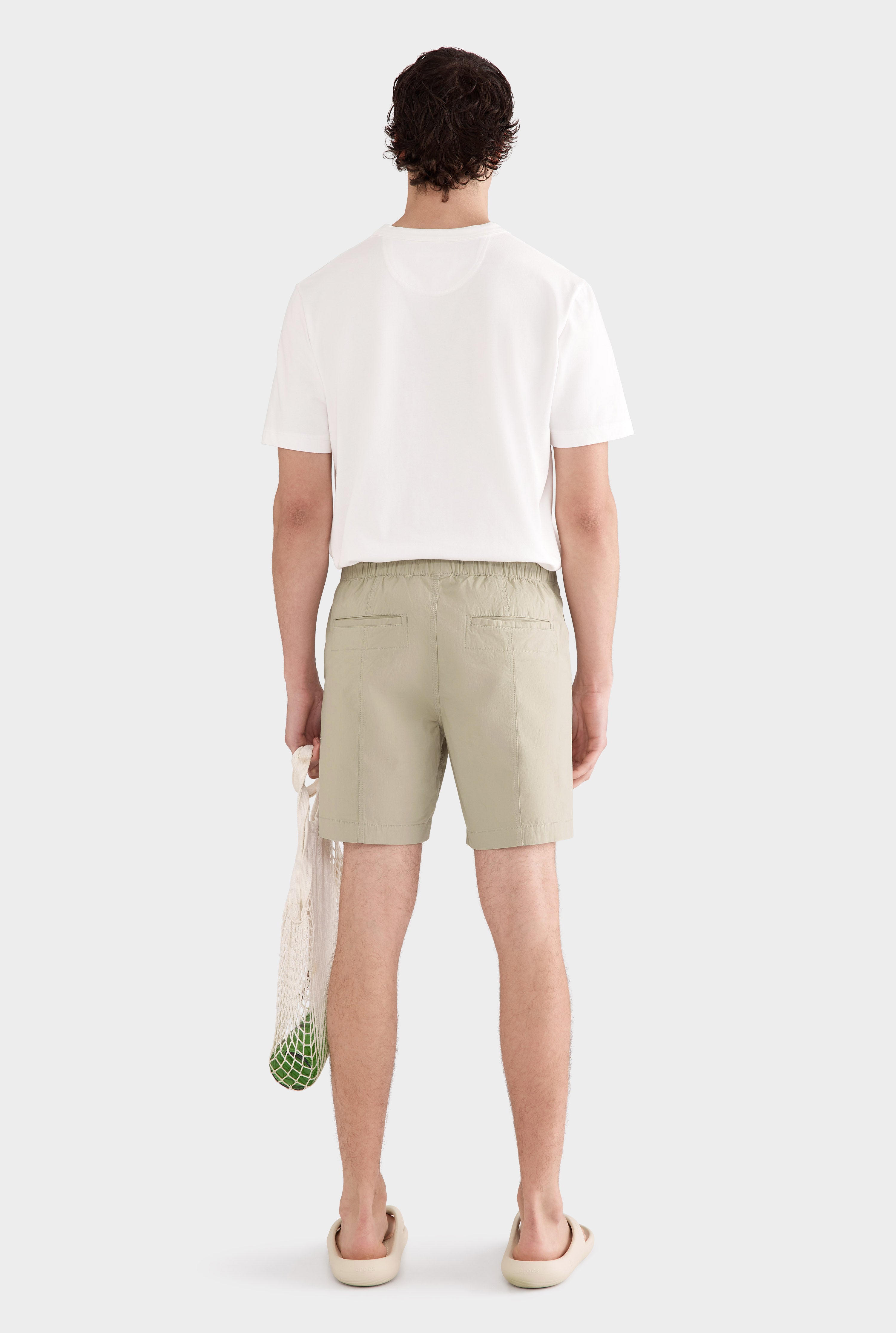 Cotton Stretch Short - Sage