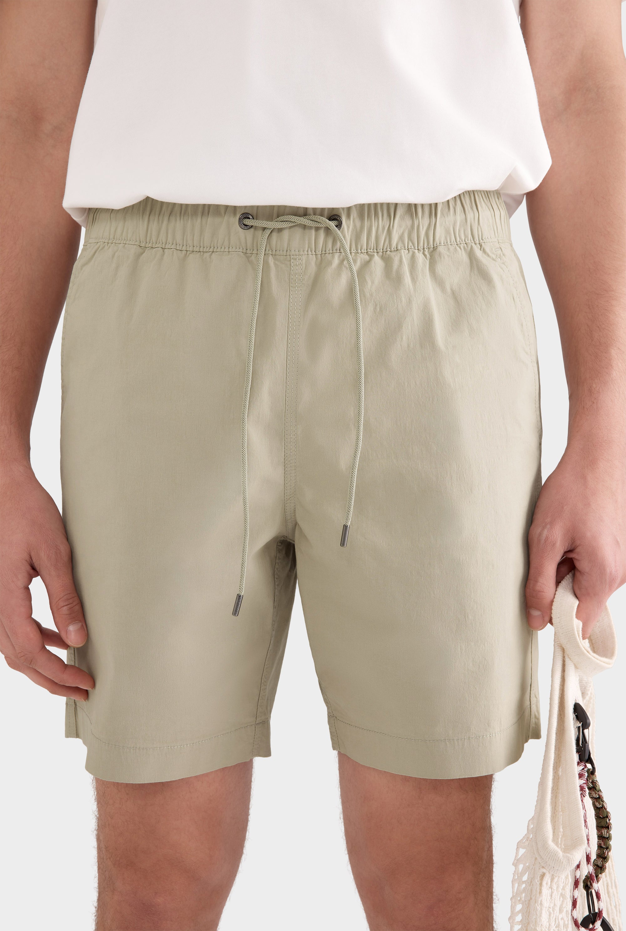 Cotton Stretch Short - Sage