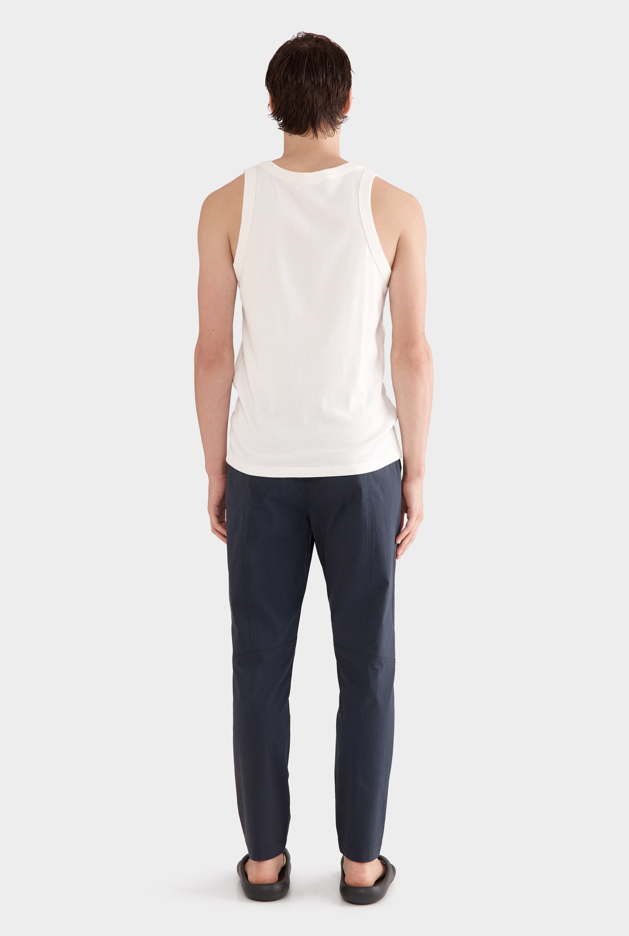 Jersey Rib Tank - Off White (mens)