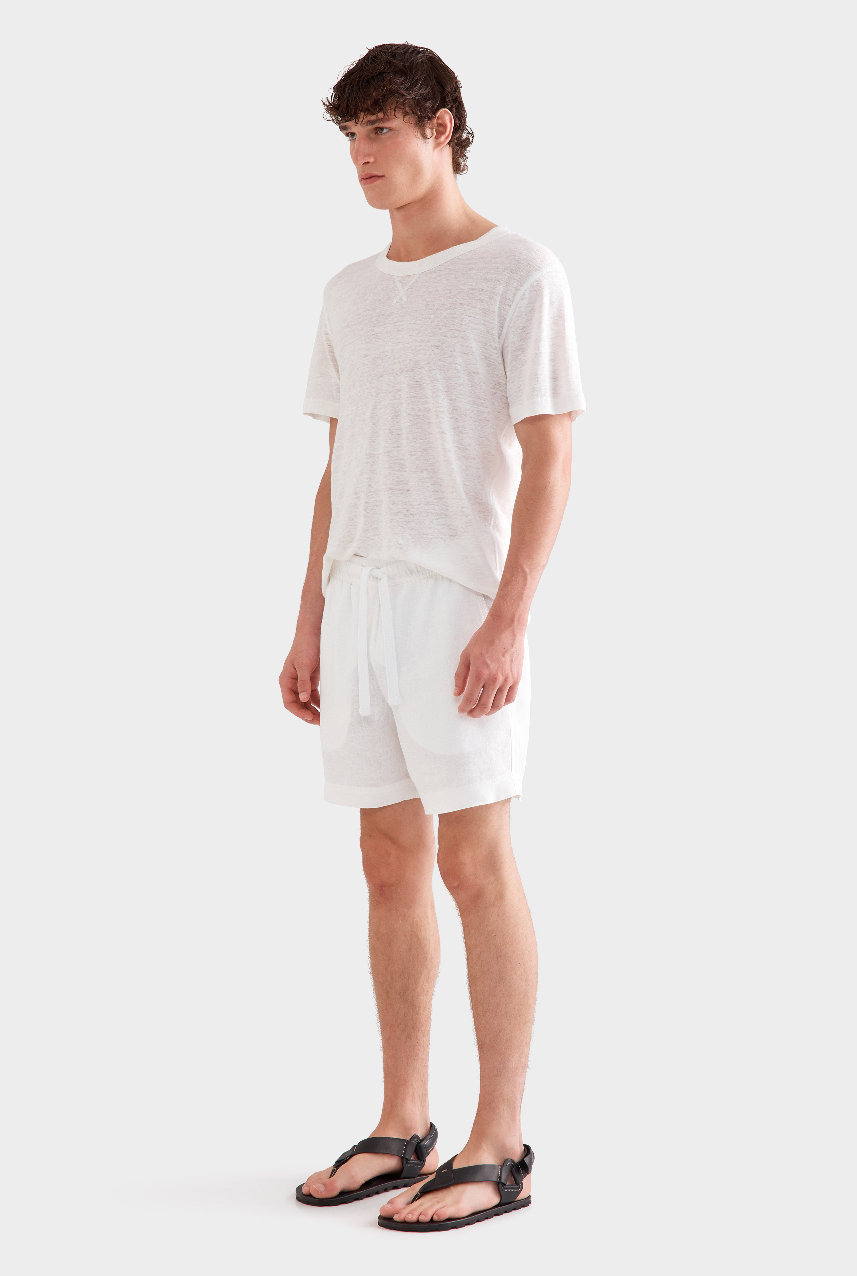 Lounge Short - White