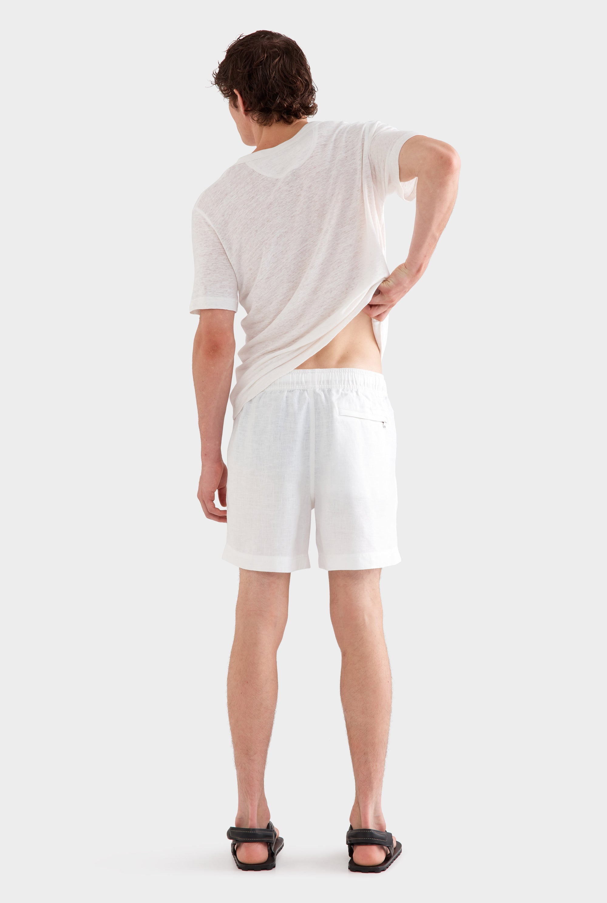 Lounge Short - White