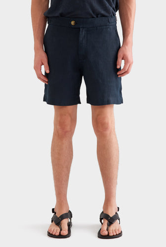 Side Tab Short - Navy