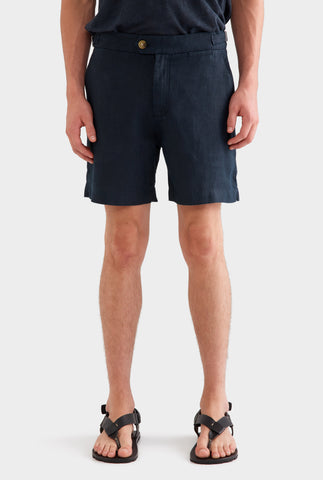 Side Tab Short - Navy