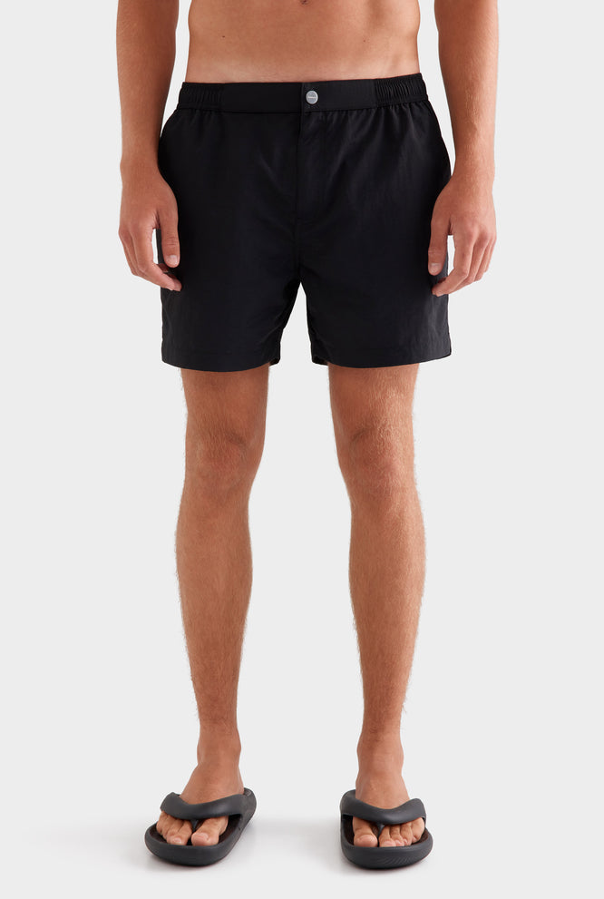 Solid Snaplock Swim Short - Navy