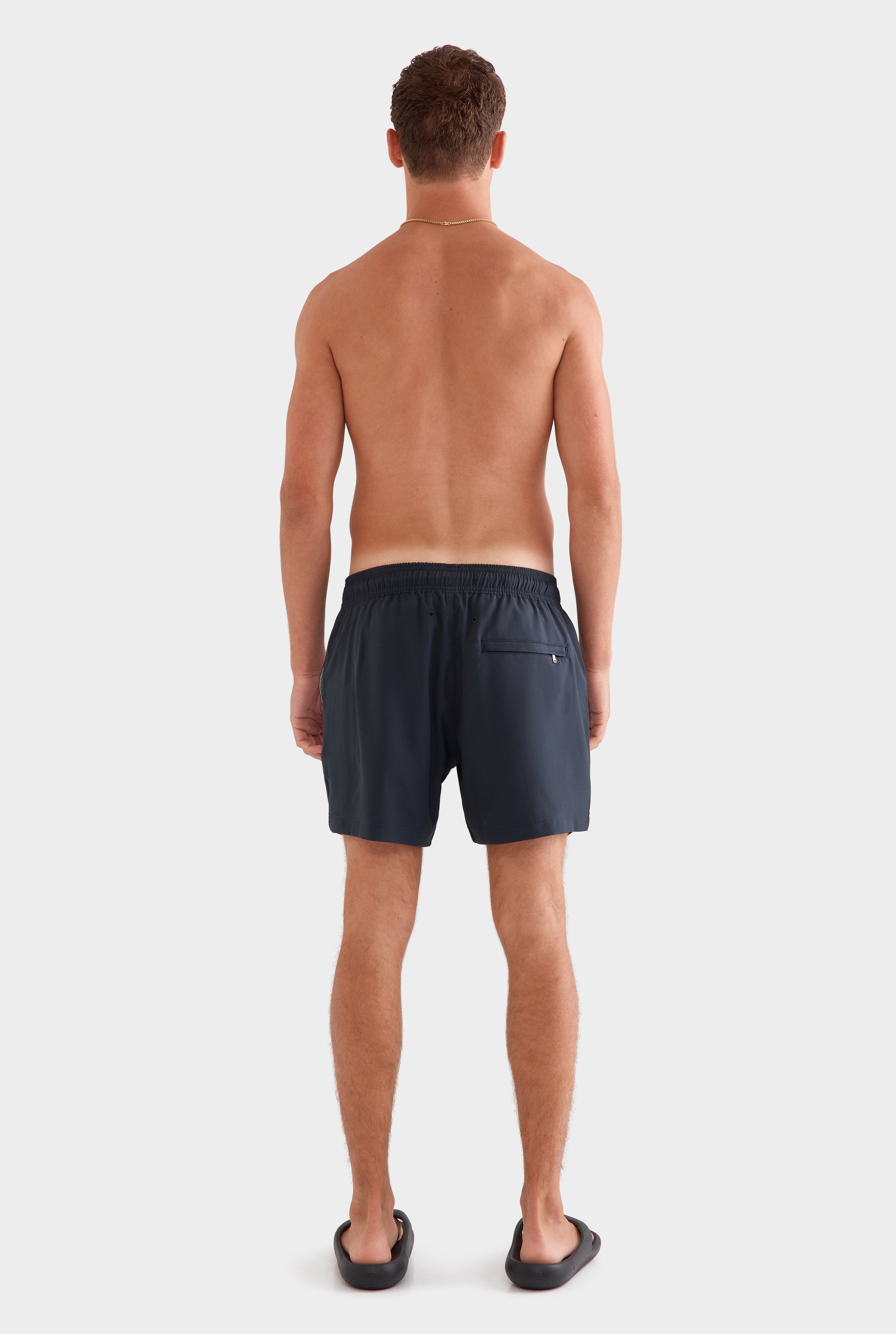 Solid Stretch Swim Short - Navy