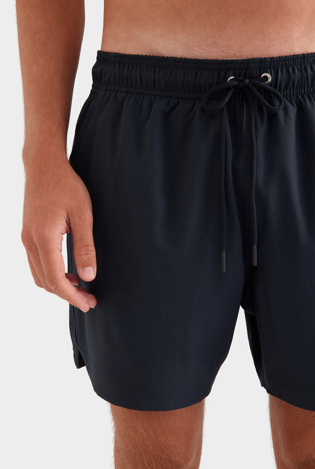 Solid Stretch Swim Short - Navy