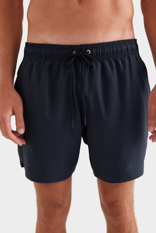 Solid Stretch Swim Short - Navy