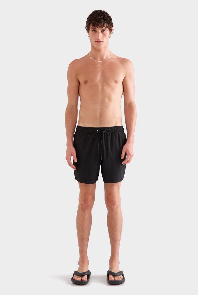 Solid Stretch Swim Short -  Sage