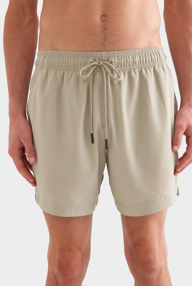 Solid Stretch Swim Short -  Sage