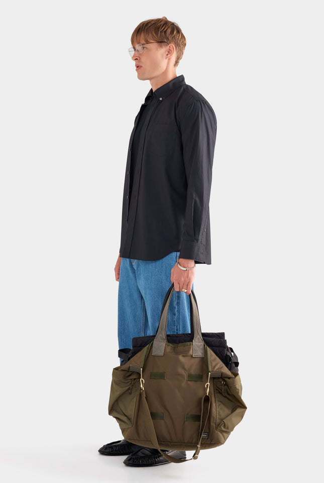 Classic Cotton Shirt - Black