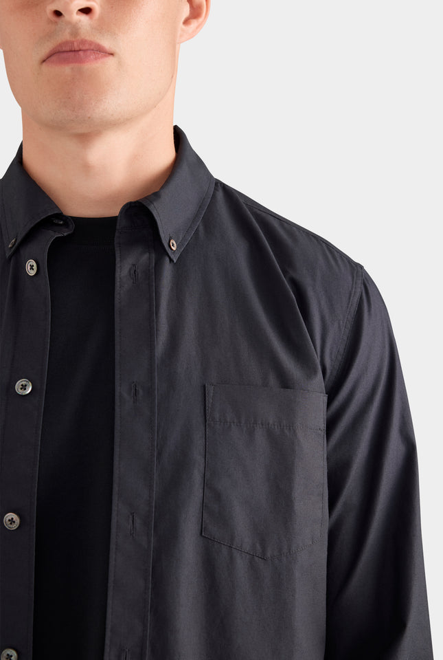 Classic Cotton Shirt - Black