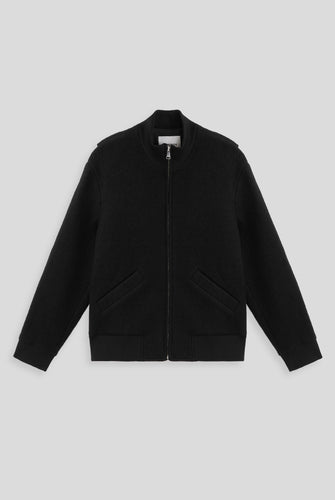 Felted Wool Jacket - Black