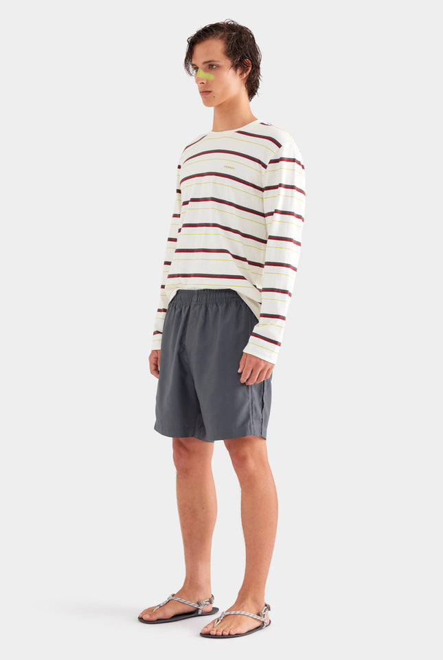 Tencel Lounge Shorts - Charcoal
