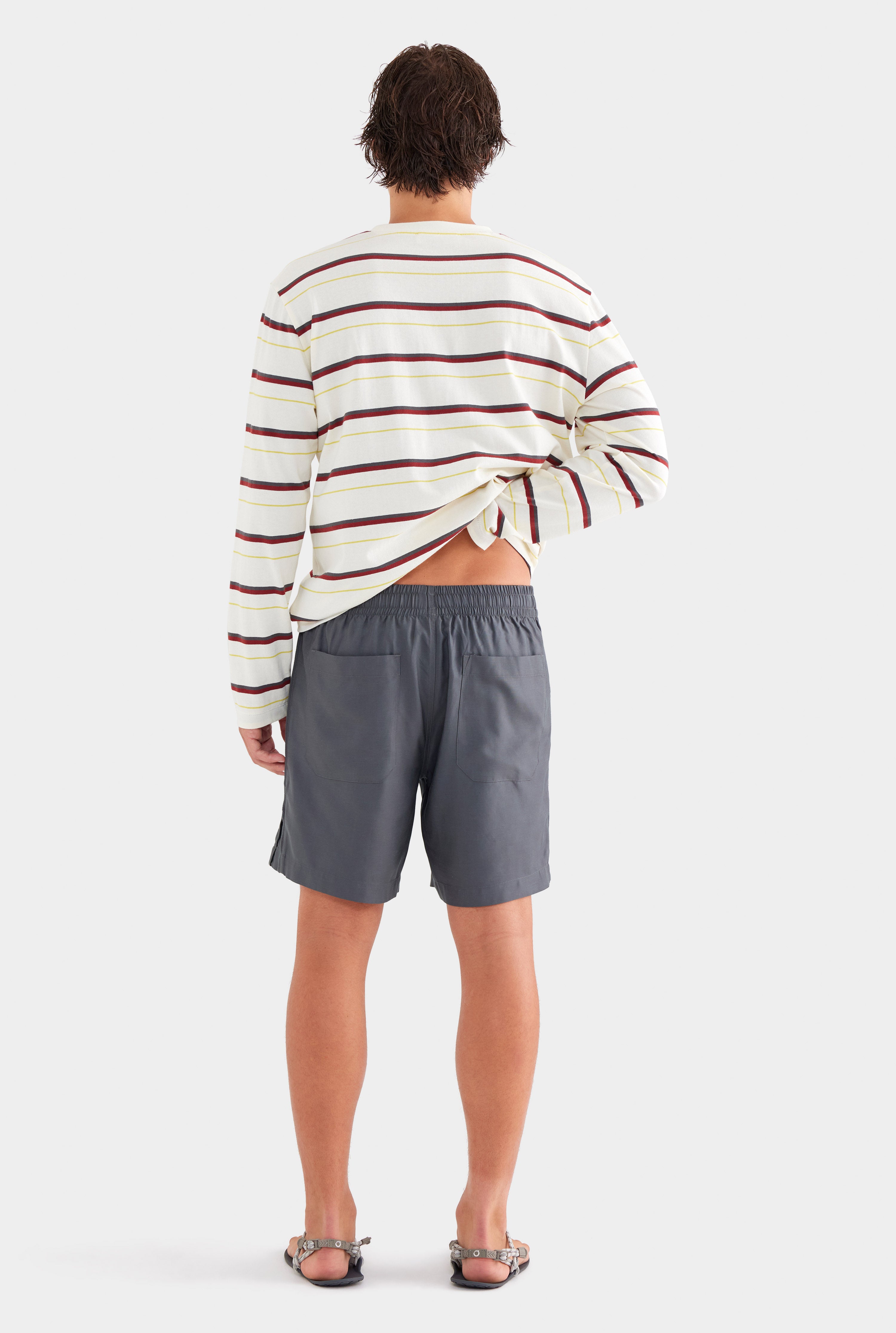 Tencel Lounge Shorts - Charcoal