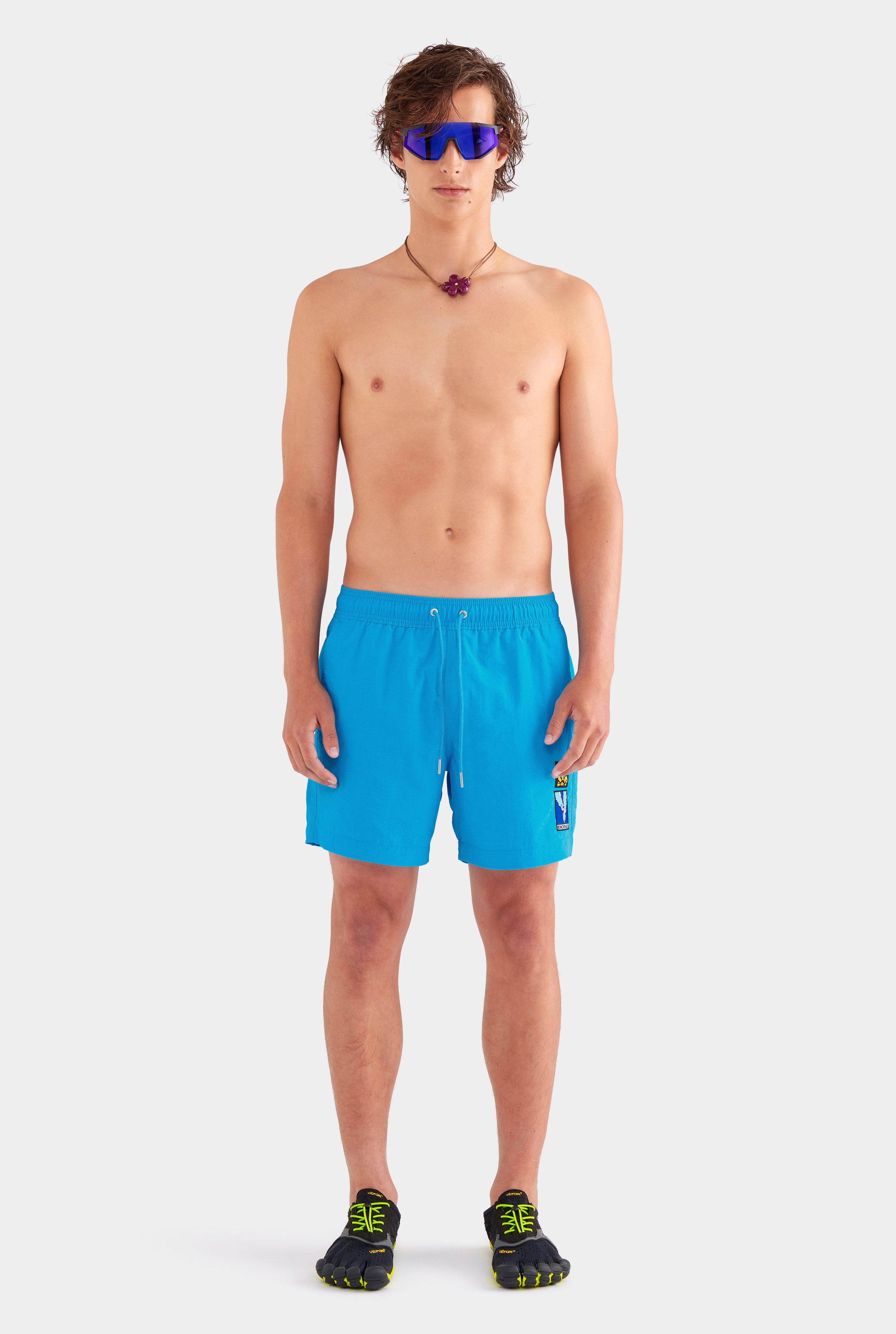 Nylon Swim Short - Bright Blue