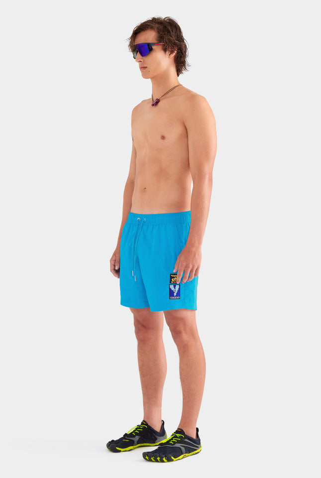 Nylon Swim Short - Bright Blue