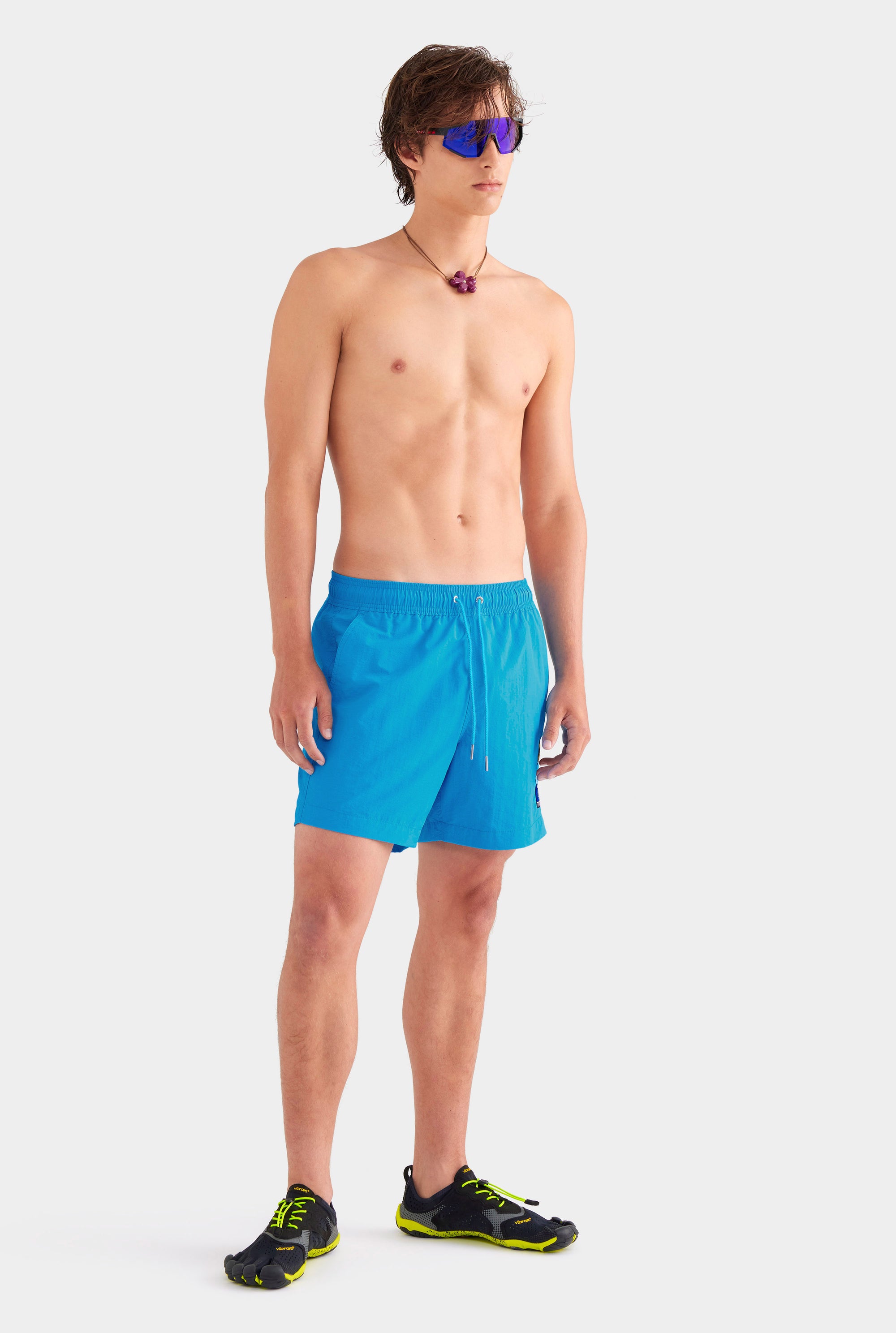 Nylon Swim Short - Bright Blue