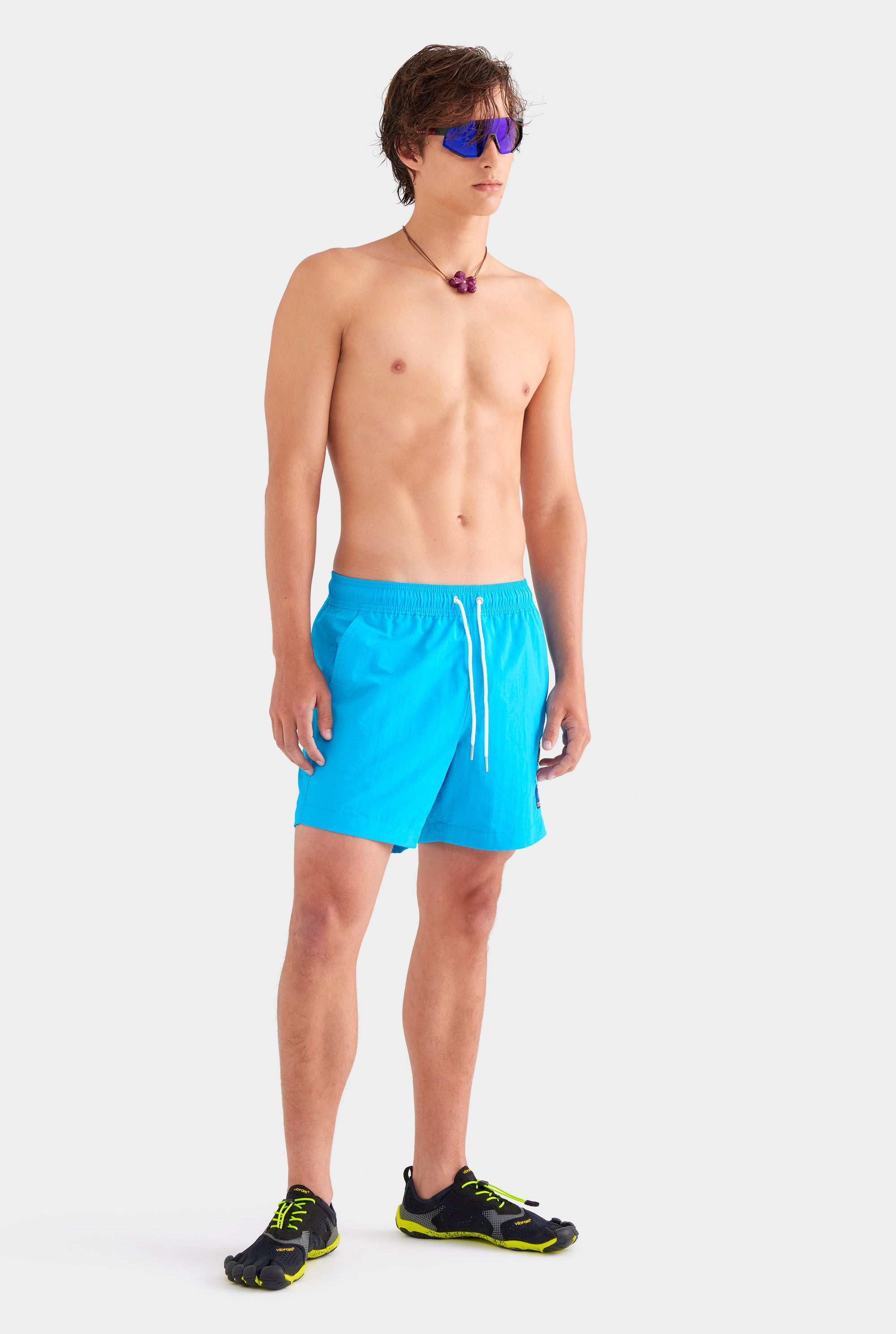 Nylon Swim Short - Bright Blue