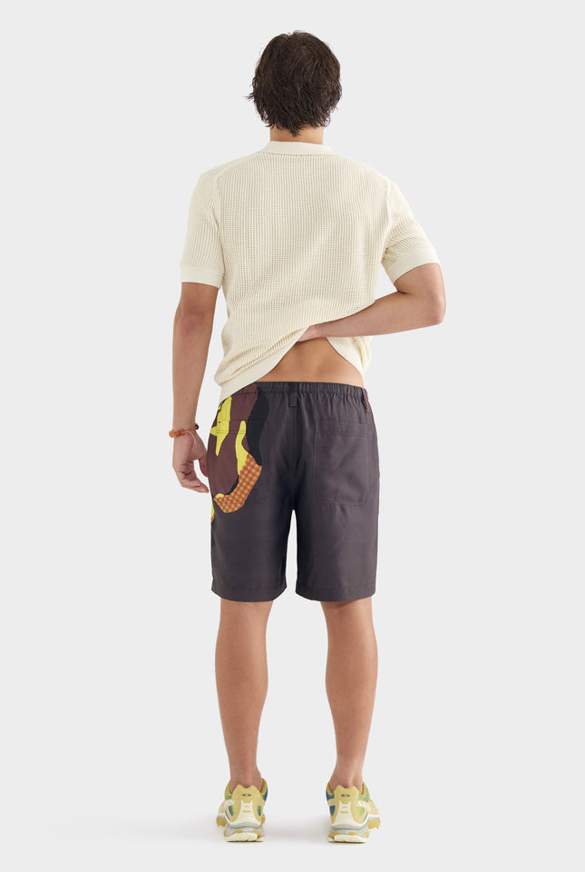 Double Layer Knit Polo - Cream