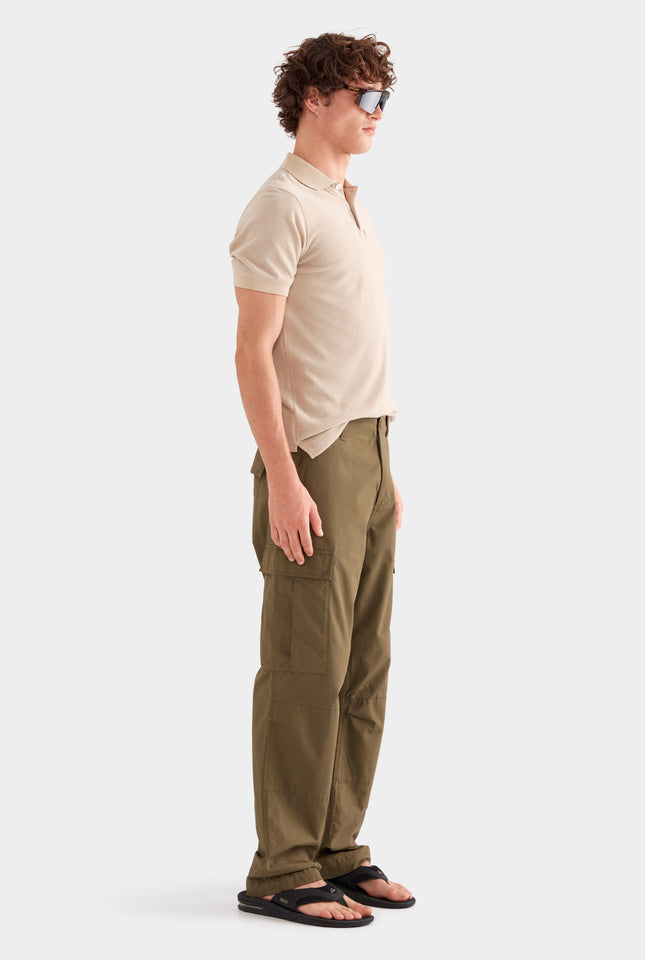 Ripstop Cotton Cargo Pant - Military Olive