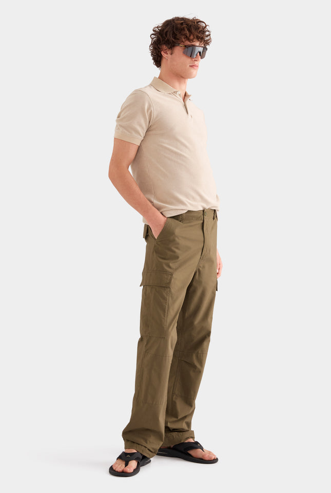 Ripstop Cotton Cargo Pant - Military Olive