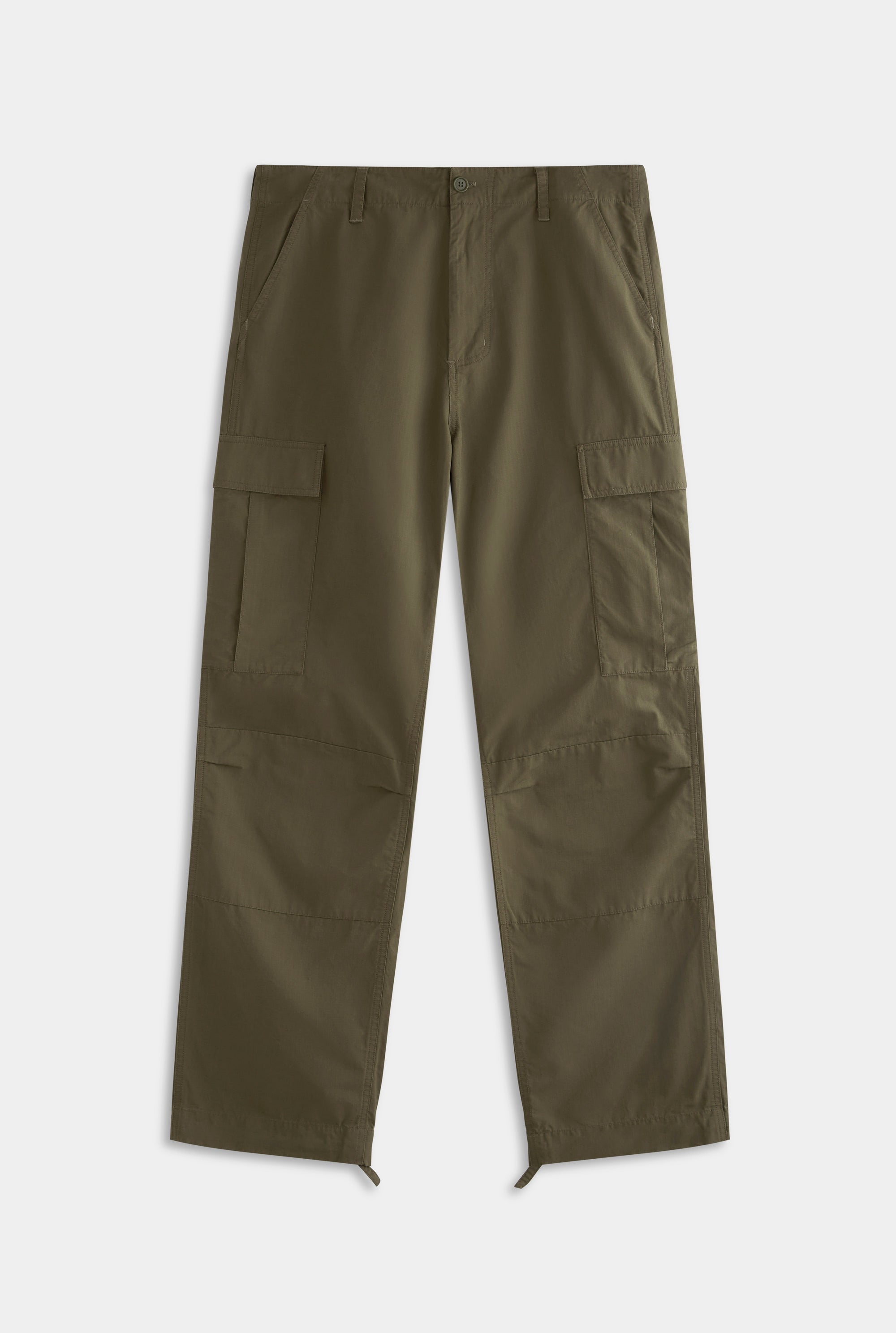 Ripstop Cotton Cargo Pant - Military Olive