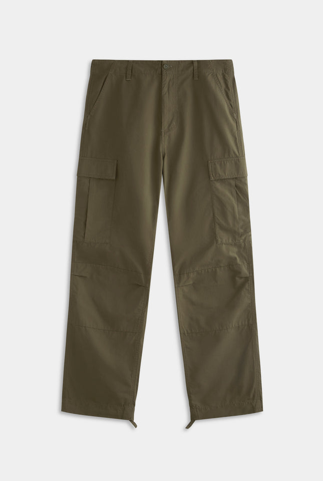 Ripstop Cotton Cargo Pant - Military Olive